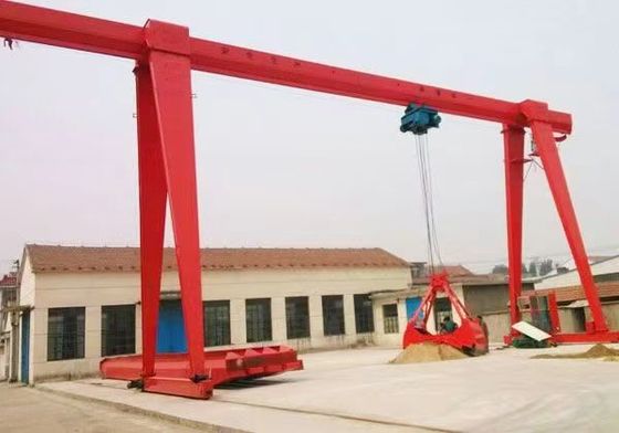 7KW-60KW Electric Power Single Girder Bridge Crane With 380V Power Supply