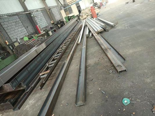 48M Span Workshop Steel Structure Special Vehicle Transport With Steel Products Direct