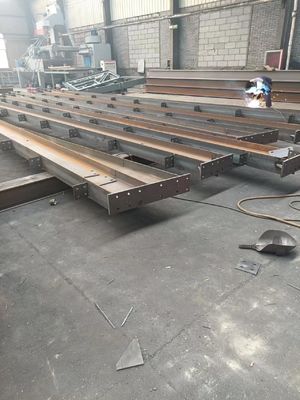 Old Degree Structure Steel Frame Construction Customized And Painting Finishing