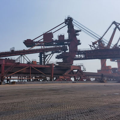 Steel Port Cranes With 1.5 RPM Slewing Speed And Air Remote Operation