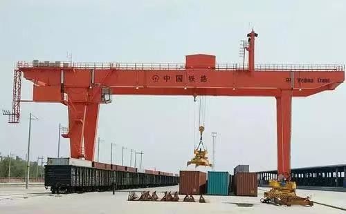 Production Double Beam Overhead Crane Working Class A5-A8 And Remote Controlled Operation