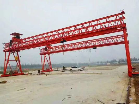 0-50m Lifting Height Double Beam Bridge Crane With Remote Controlled Operation