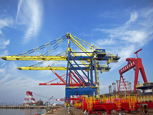 7KW-60KW Container STS Gantry Crane with 30V Power Supply for 17m Lifting