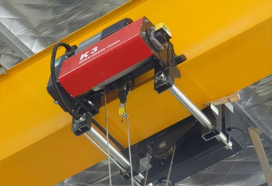 17m Lifting Height Electric Crane Hoist For Warehouse Industry 1 Ton Crane Hoist
