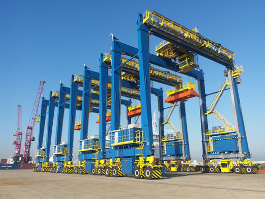 Sturdy Lucheng Steel Rail Mounted Gantry Crane For Sale 0-50m With Customizable Tonnage