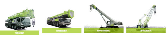 6 Ton 25 Ton Truck Mounted Crane /  Telescopic Boom Crane 7KW-60KW