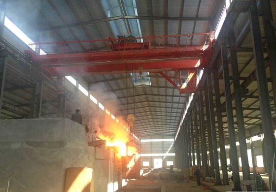 9-30m Steel Metallurgical Crane with 1-500T Lifting Capacity and Remote Control