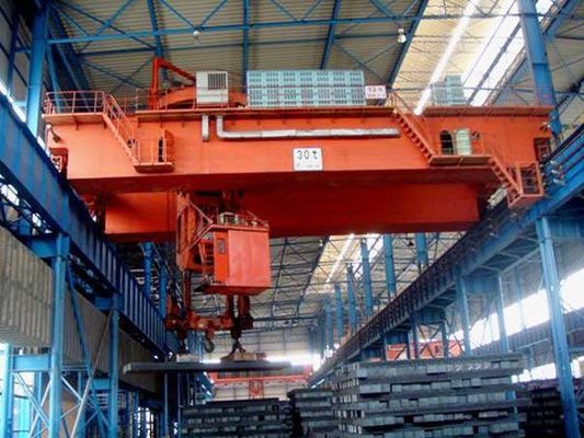 9-30m Steel Metallurgical Crane with 1-500T Lifting Capacity and Remote Control