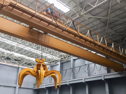 Industrial Steel Grab Overhead Crane With 1-500T Capacity Brand New Grabbing Crane