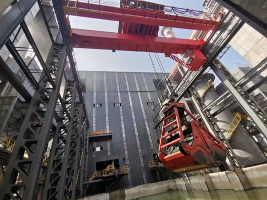 Industrial Steel Grab Overhead Crane With 1-500T Capacity Brand New Grabbing Crane