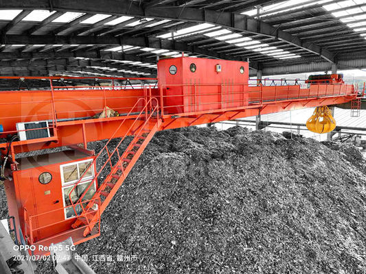 500T Capacity 50m Lifting Height Grab Crane Manufacturer Grabbing Crane Equipment