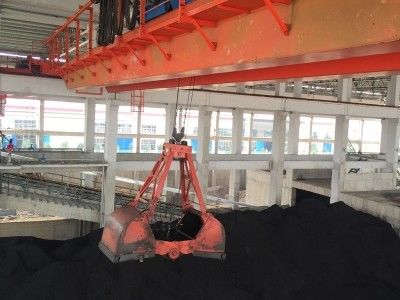 Industrial Steel  Grab Crane With 0-50m Lifting Height And 1-500T Capacity