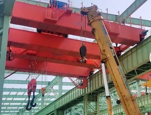 500T Capacity Metallurgical Crane With Remote Control 3 Phase AC