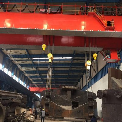 Lucheng Custom Q235B / Q345B Steel Metallurgical Crane With 3phase AC Power
