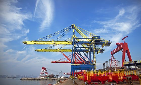 Bridge Ship To Shore Crane For Workshop Production Sts Container Crane 7KW-60KW