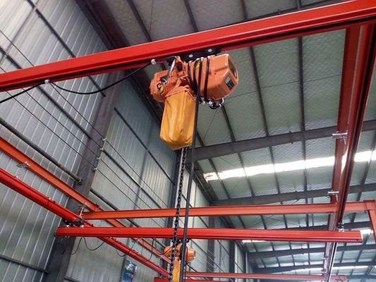 Lifting Capacity 5 Ton Electric Chain Hoist With Customizable Tonnage 2.2m/Min-8.8m/Min Lift Speed