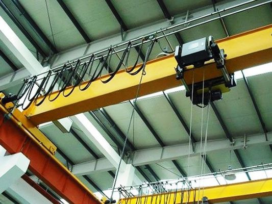 6.8 M/Min Certified Industrial Electric Crane Hoist With Air / Remote Operation