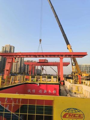 A5-A8 Customizable Steel Rail Gantry Crane For Industrial Applications