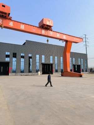 Gantry Crane On Rails With Adjustable Lifting Height 0-50m Rmg Rail Mounted Gantry
