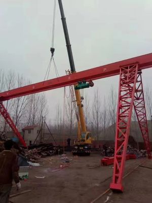 1-500 T Brand New Gantry Crane On Rails / Rmg Crane Anti Corrosion Paint
