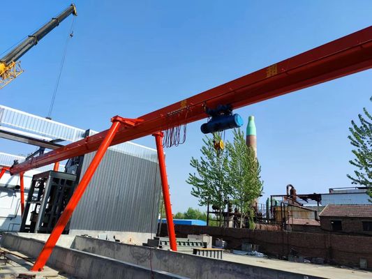 A5-A8 Customizable Steel Rail Gantry Crane For Industrial Applications