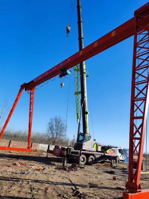 Customizable Capacity Gantry Cranes On Rails For Industrial Terminal Handling 0-50m Lifting height