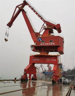 50m Lifting Height Container Terminal Crane Fixed Electric Remote Operation Overhead Gantry Crane
