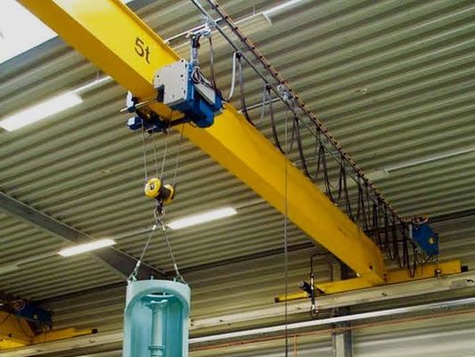 5 Ton 6.3 Ton 8 Ton European Overhead Crane 0-50m Industrial Lifting Equipment