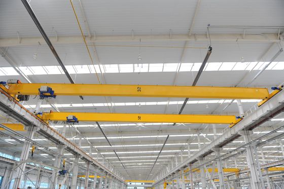 European Industrial Overhead Crane 5 Tons Single Girder With Customizable Tonnage