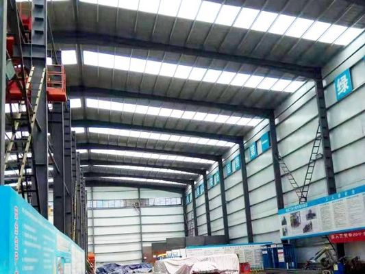 Customized Steel Structure Frame Industrial Plant Office Building 1-48M