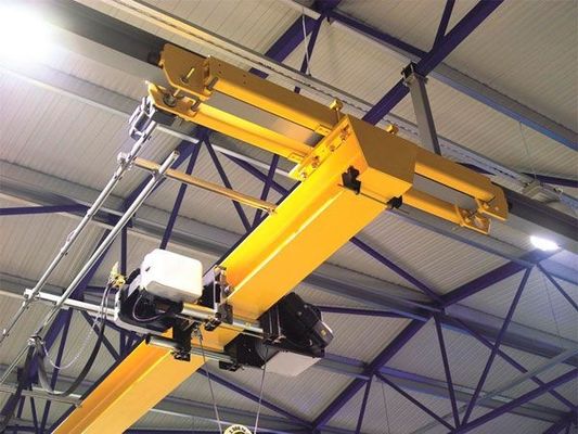0-50m Lifting Height Material Handling Overhead Crane / Steel Products EOT Crane