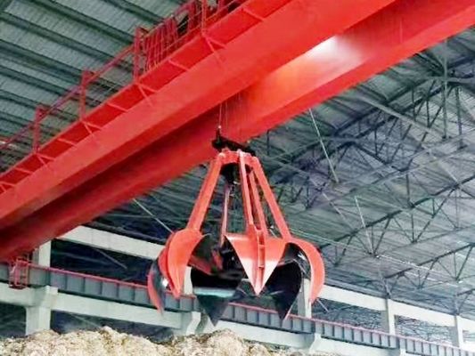 Customized Manufactured Steel Products Grab Crane For Industrial Terminal 30M Boom