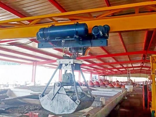 500T Industrial Steel Products Grab Crane With 30 Meters Boom Length