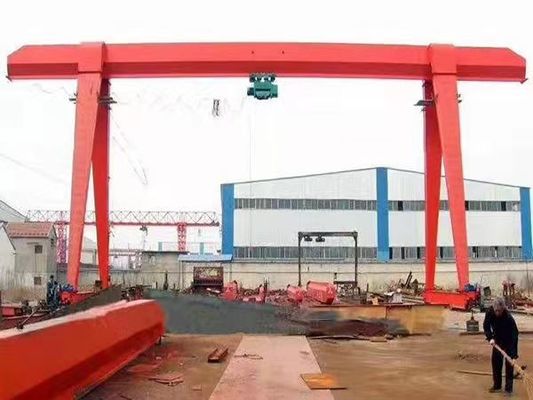 20m Lifting Height Overhead Crane Single Girder With Remote Controlled Operation