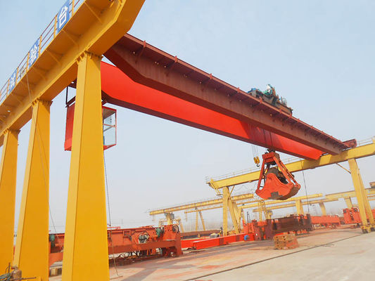 Grab Crane Is An Automatic Material Retrieval Machine 0-50m Lifting Height Grab Bucket Crane