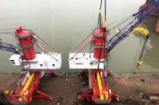China Made Grab Ship Unloader For Bulk Cargo Unloading