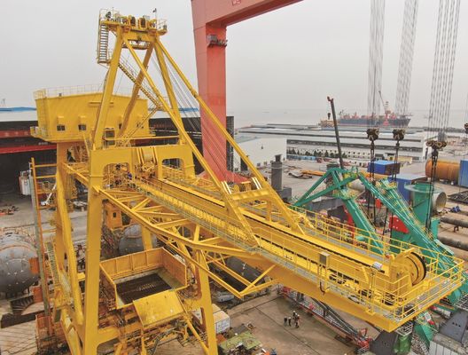 China Made Grab Ship Unloader For Bulk Cargo Unloading