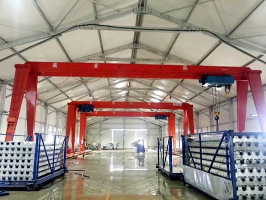 50Hz 60Hz Electric Gantry Hoist With 17m Lifting Capacity 3 Ton Electric Chain Hoist