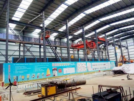 Painting Cost Effective Steel Frame Workshop Industrial Plant One Stop Service
